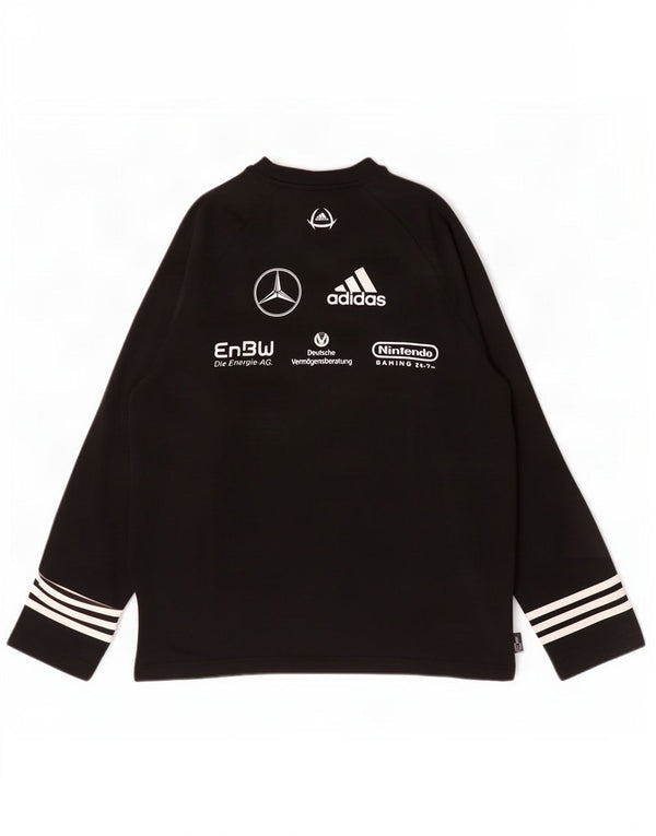 Adidas Mens Climawarm Graphic Top Manga Larga UK 40/42 Mediano Negro
