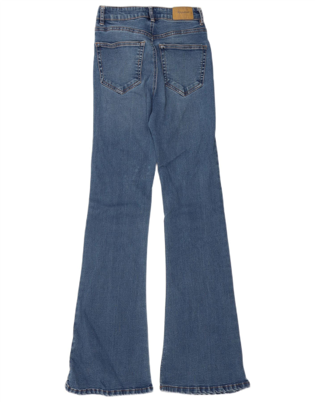 Vaqueros acampanados para mujer Pull & Bear EU 36 Small W26 L32 Azul
