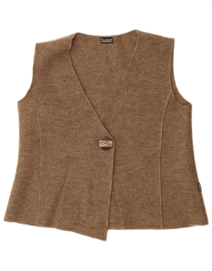 DEERBERG Chaleco para mujer UK 44 Grande Beige