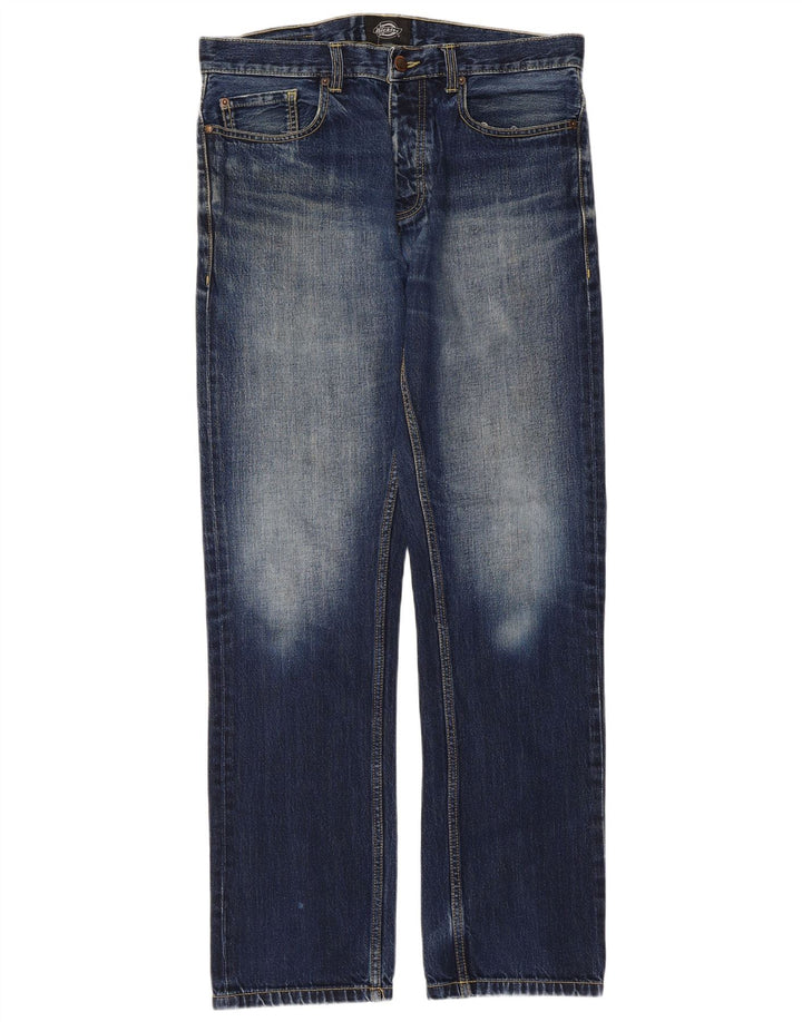 Dickies Vaqueros rectos para hombre W33 L34 Algodón azul