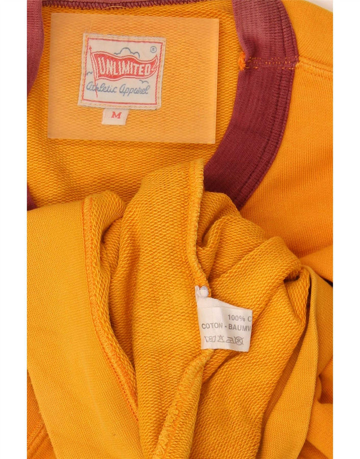 Unlimited Sudadera De Manga Corta Jumper Medium Yellow Colorblock