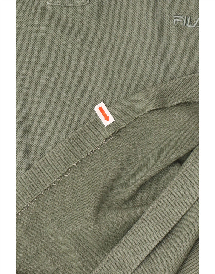 Fila Polo Hombre IT 56 XL Algodón Verde