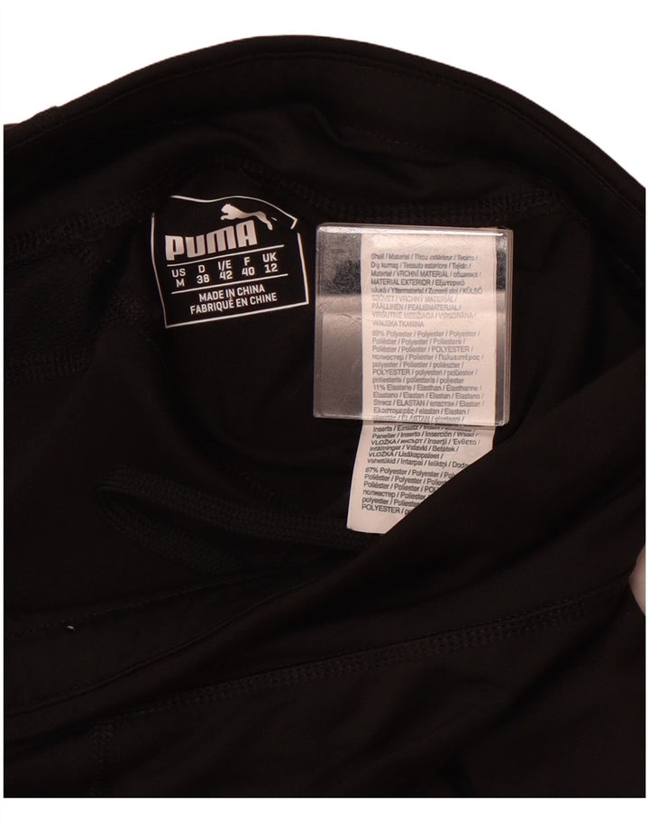 Puma Leggings capri para mujer UK 40 Mediano Negro Colorblock Poliéster