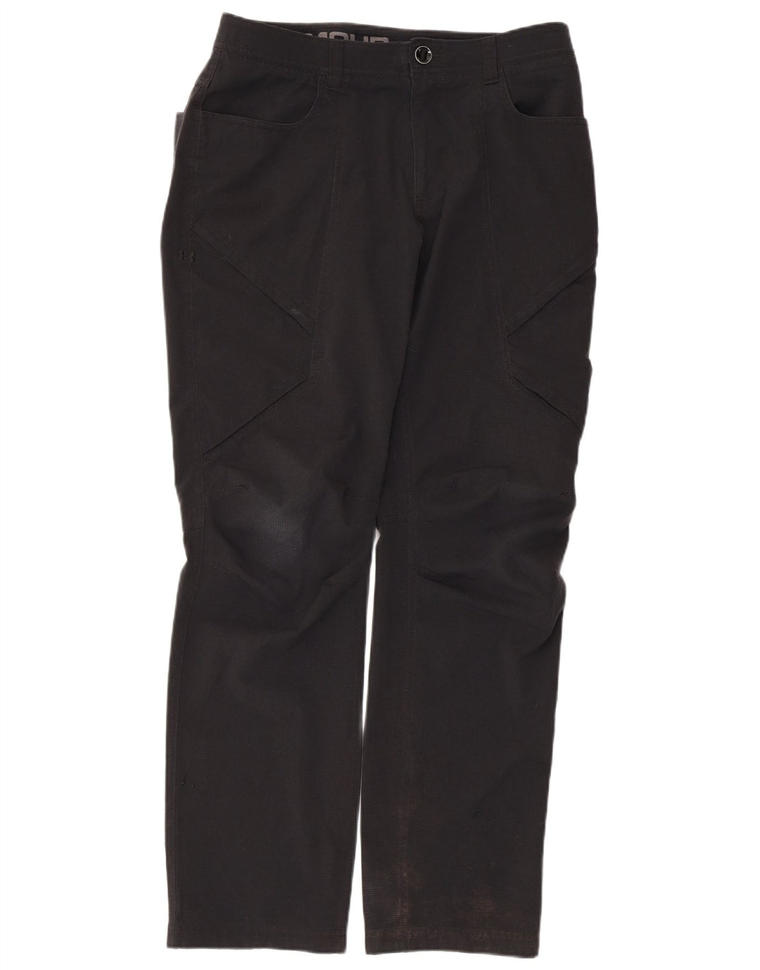 Under Armour Pantalones holgados para hombre W34 L32 Poliéster negro