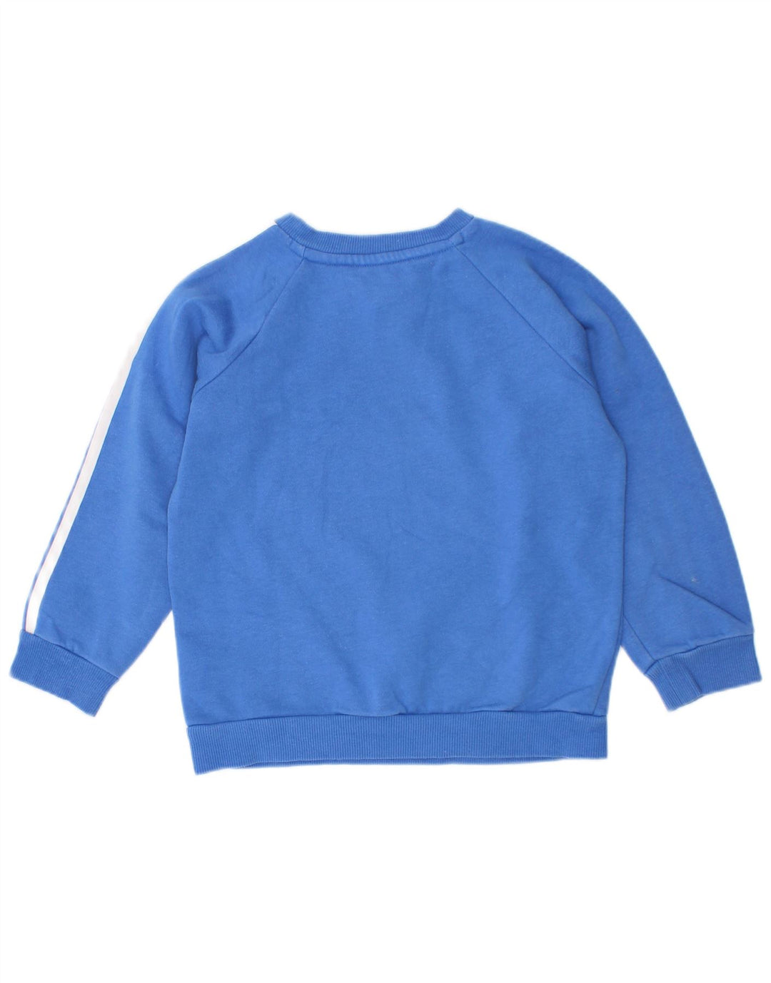Adidas Boys Graphic Sudadera Jumper 2-3 años Azul Algodón