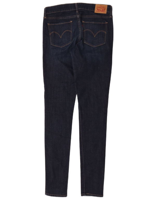 Vaqueros Levi's Mujer 711 Skinny W27 L31 Algodón Azul Marino