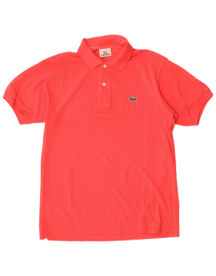 Polo Lacoste para hombre talla 3 pequeño algodón rojo