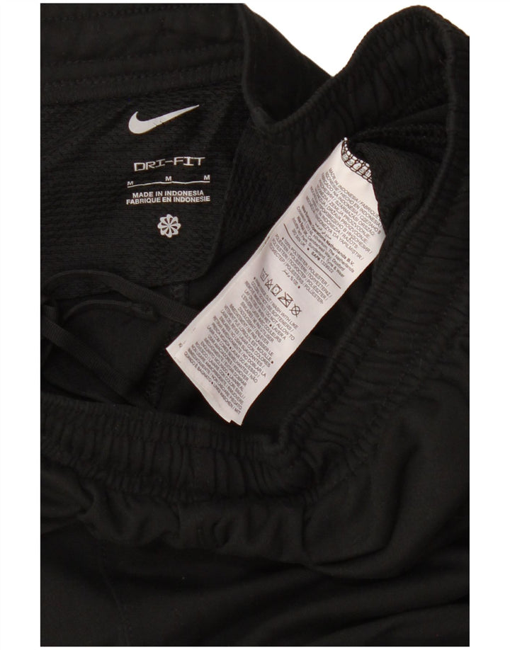 Nike Hombre Dri Fit Chándal Pantalones Joggers Mediano Negro Poliéster