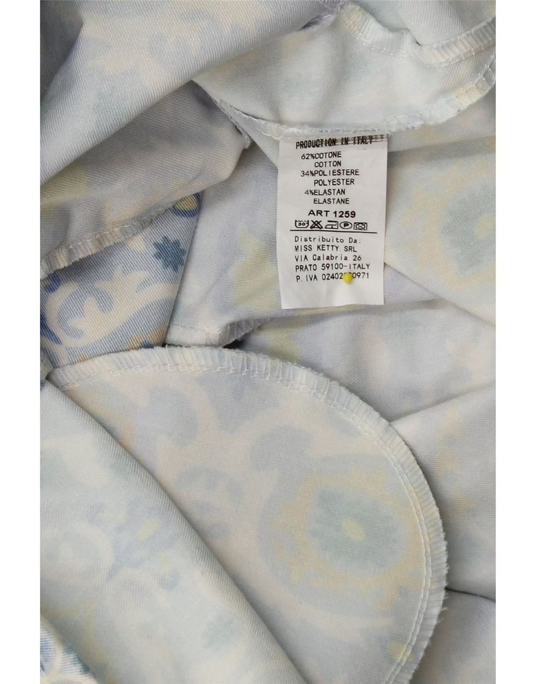 VINTAGE Chaqueta Parka con capucha para mujer Reino Unido 16 Algodón floral azul grande