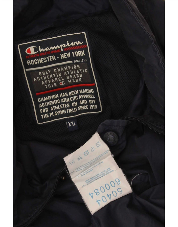 Champion Chaqueta cortavientos para hombre UK 44 2XL Poliamida azul marino