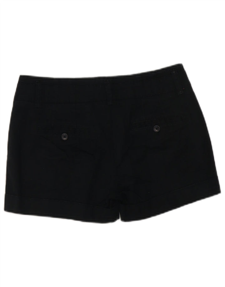 Zara Mujer Pantalones Cortos Chinos Pequeños W26 Algodón Negro