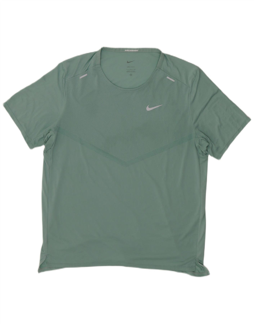 Camiseta Nike Dri Fit para hombre, talla grande, verde