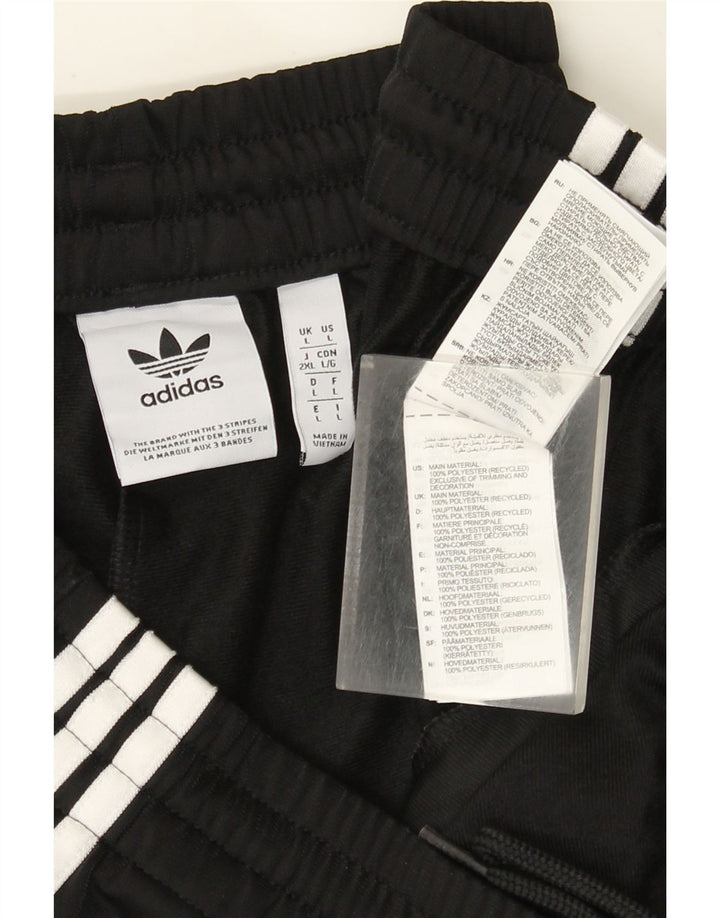 Pantalón De Chándal Adidas Hombre Grande Negro Poliéster