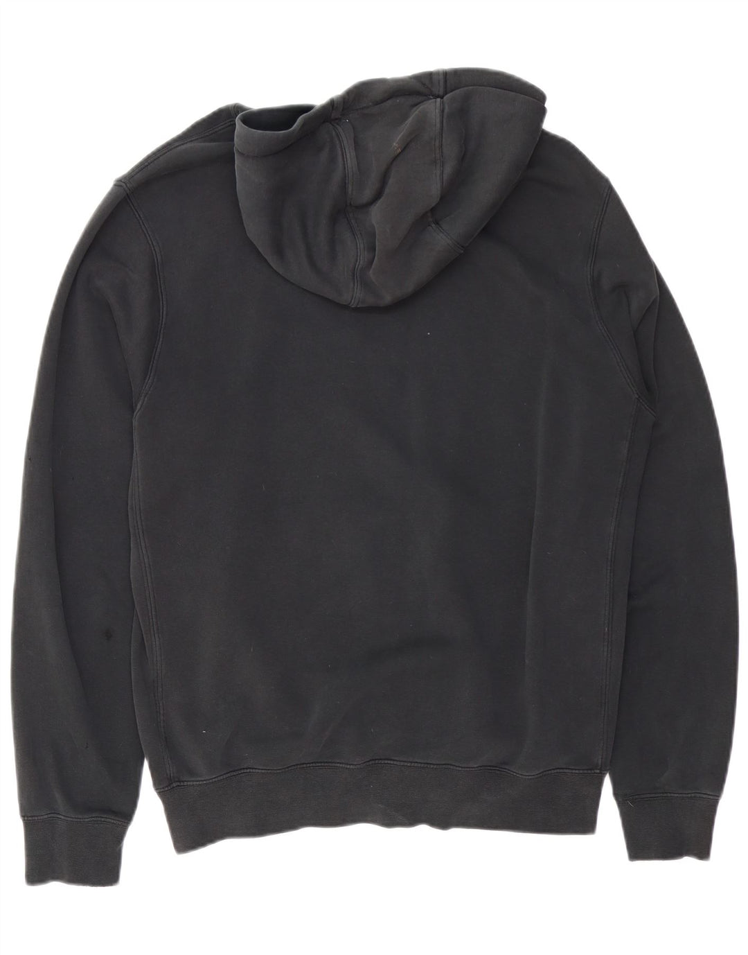Nike Jersey con capucha alto para hombre, talla mediana, algodón negro