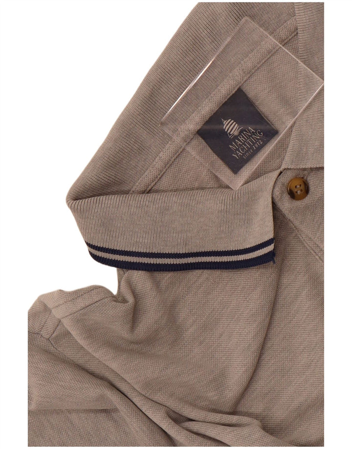Marina Yachting Polo Hombre Grande Gris