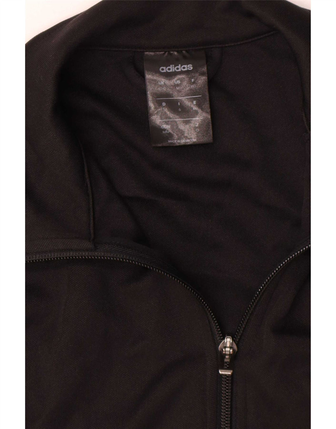Adidas Mens Climalite Chándal Top Chaqueta UK 40/42 Mediano Negro Poliéster