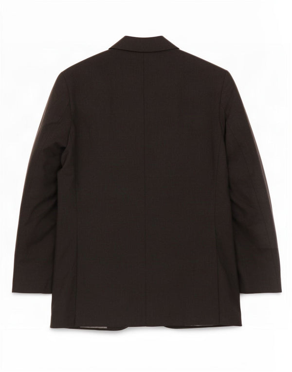 Marks & Spencer Chaqueta tipo blazer de 2 botones para hombre UK 38 Medium Black New Wool