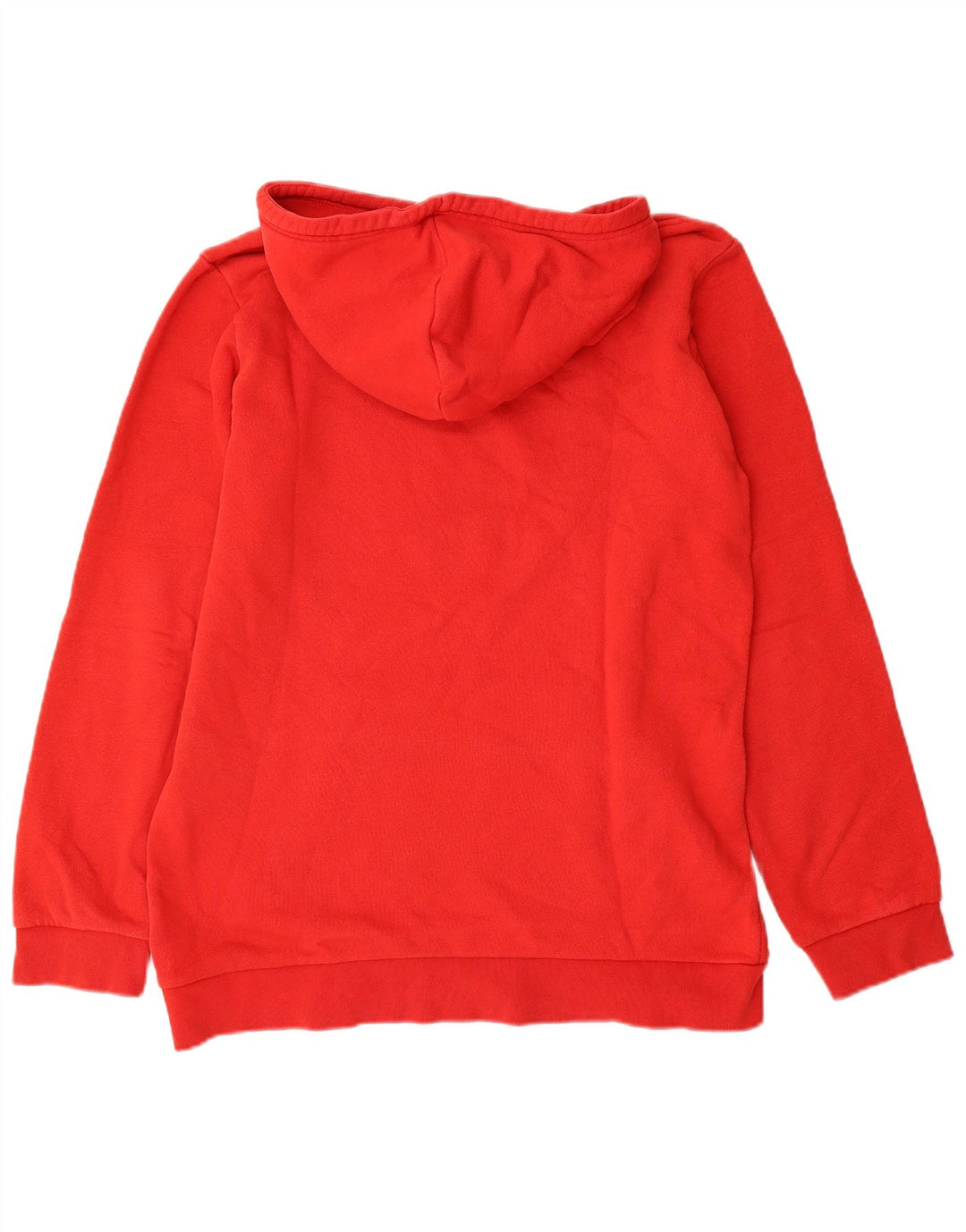 Adidas Hombre Sudadera Con Capucha Gráfica Jersey De Algodón Rojo Medio