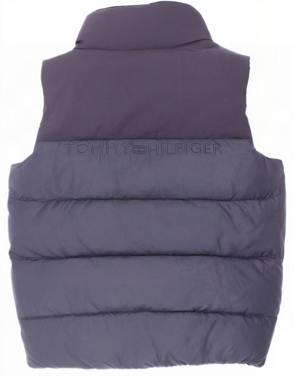 Tommy Hilfiger Chaleco acolchado con gráfico para niños 5-6 años Azul marino Poliéster