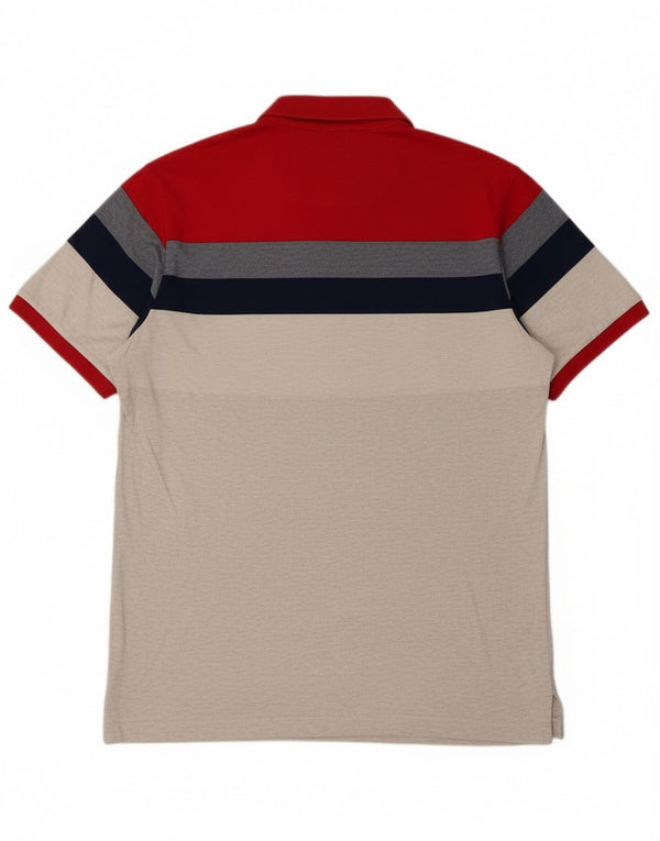 Superdry Polo para hombre XL de algodón con bloques de color multicolor