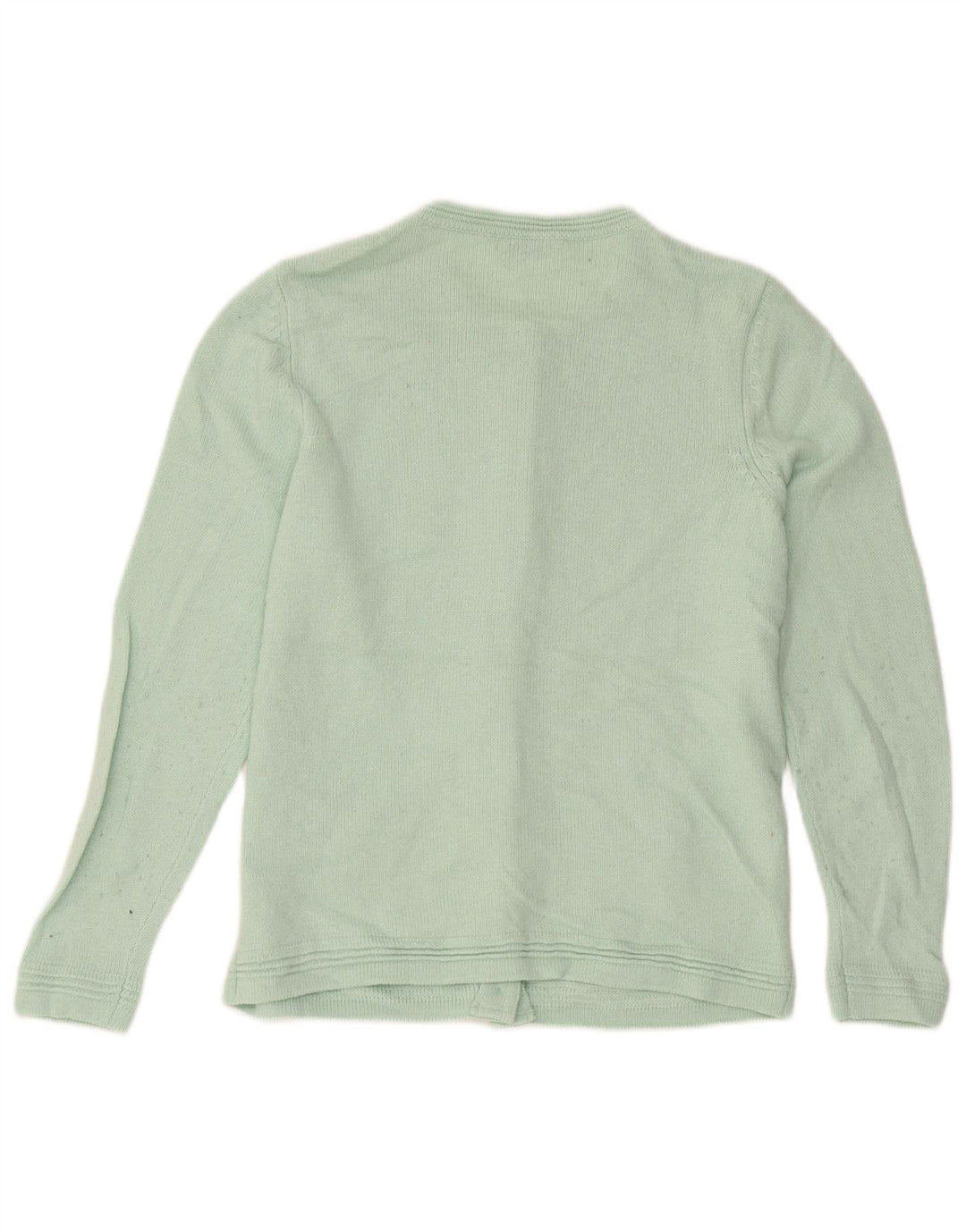 Marks & Spencer Suéter Cárdigan para Mujer Reino Unido 12 Acrílico Verde Medio