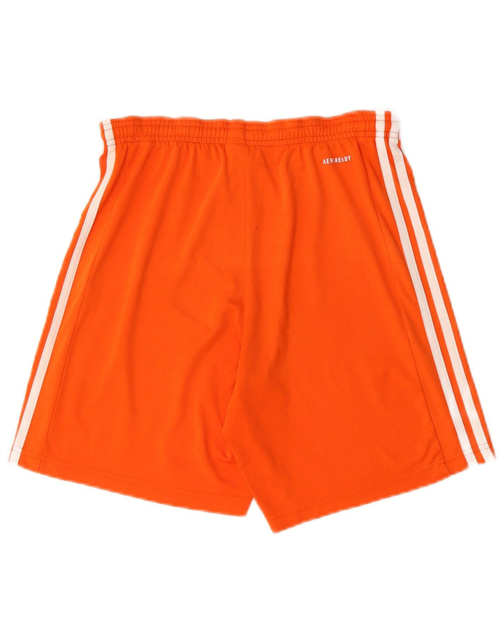 Adidas Mens Aeroready Sport Shorts Pequeño Naranja Poliéster