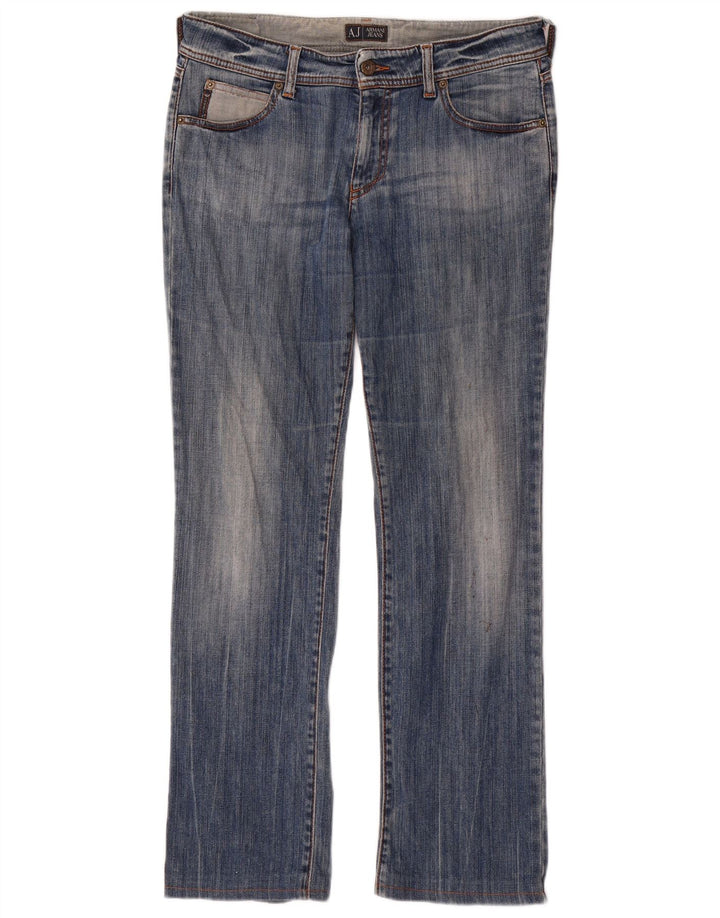 Jeans Armani Mujer Bootcut W29 L29 Algodón Azul