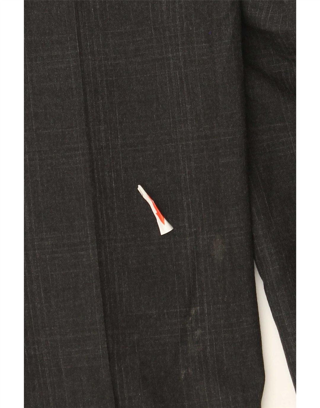 Marks & Spencer Pantalón de traje súper ajustado para hombre W32 L33 Cuadros grises