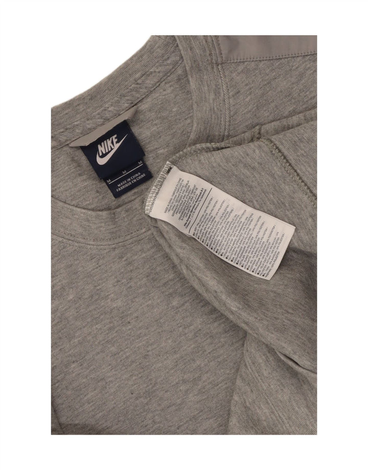 Nike - Sudadera para mujer, talla 40, algodón gris medio