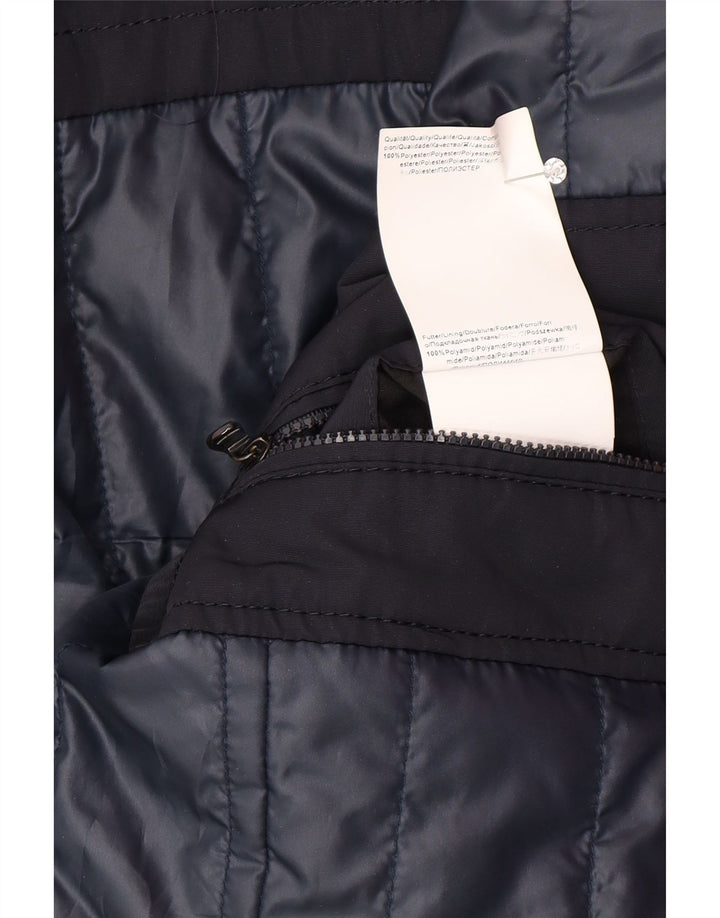 Hugo Boss Chaqueta utilitaria para hombre IT 52 XL Poliéster azul marino