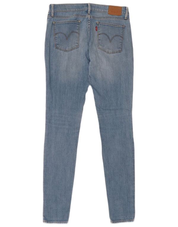 Levi's Mujer 710 Super Skinny Jeans W30 L32 Algodón Azul