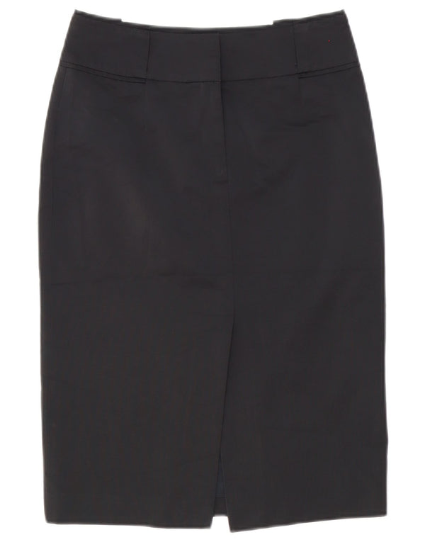 Hugo Boss Falda lápiz para mujer US 4 Small W26 Negro