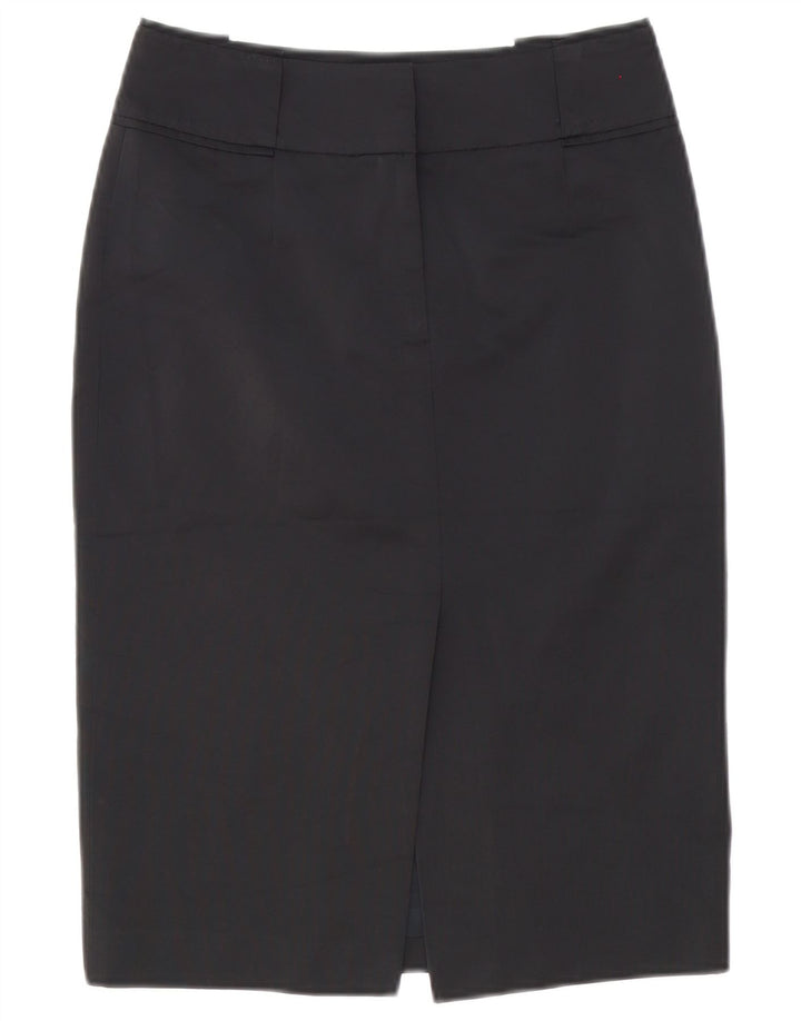 Hugo Boss Falda lápiz para mujer US 4 Small W26 Negro