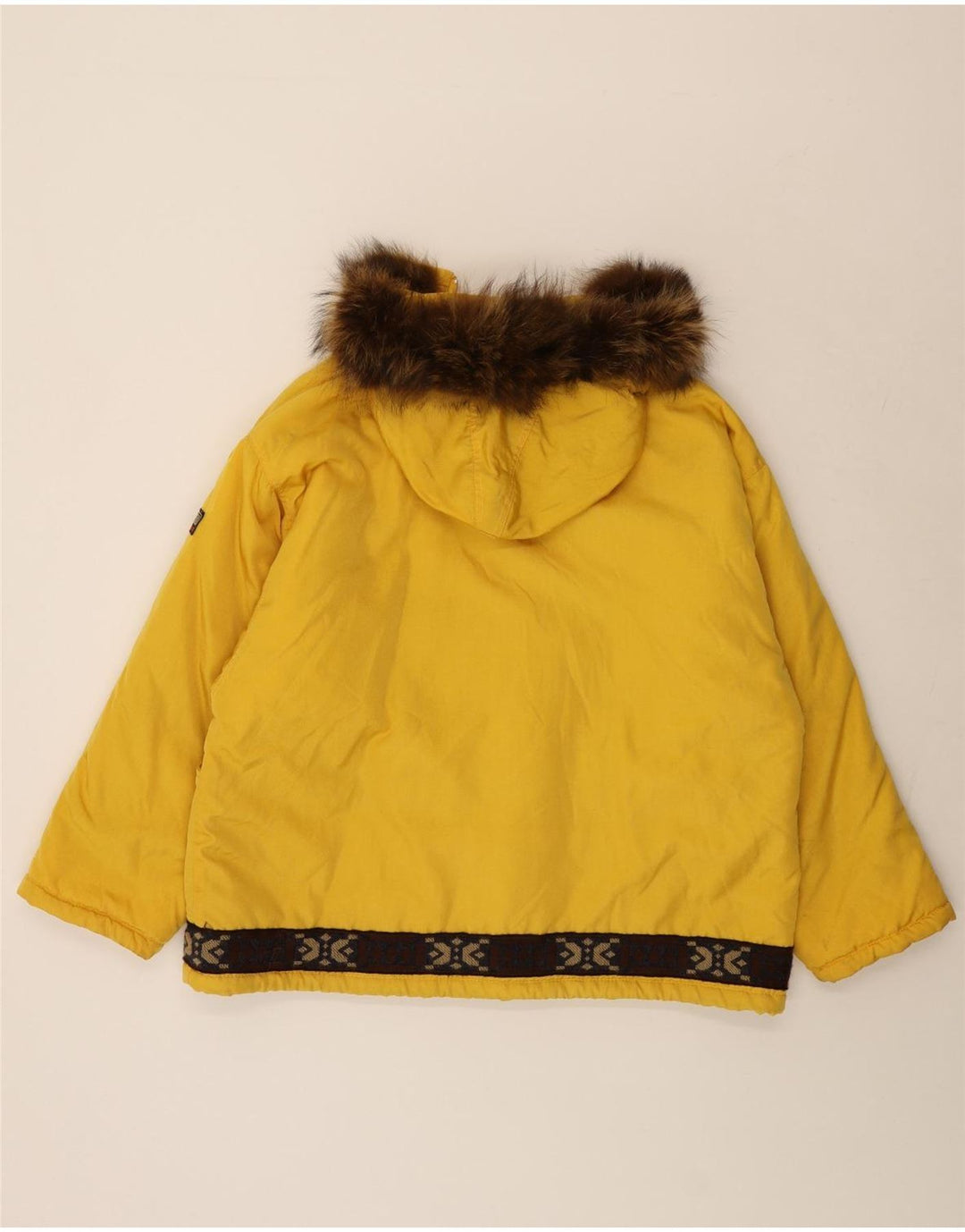 Napapijri Chaqueta cortavientos Voyage para hombre UK 40 Large Poliamida amarilla