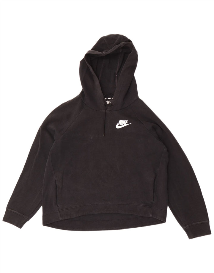 Nike - Sudadera con capucha para mujer, talla M, color negro