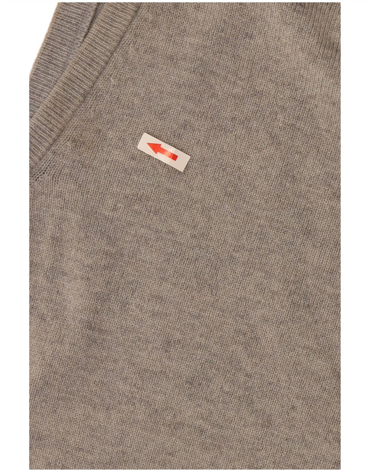 Pringle Hombre Chaleco Tank Top XL Lana Gris