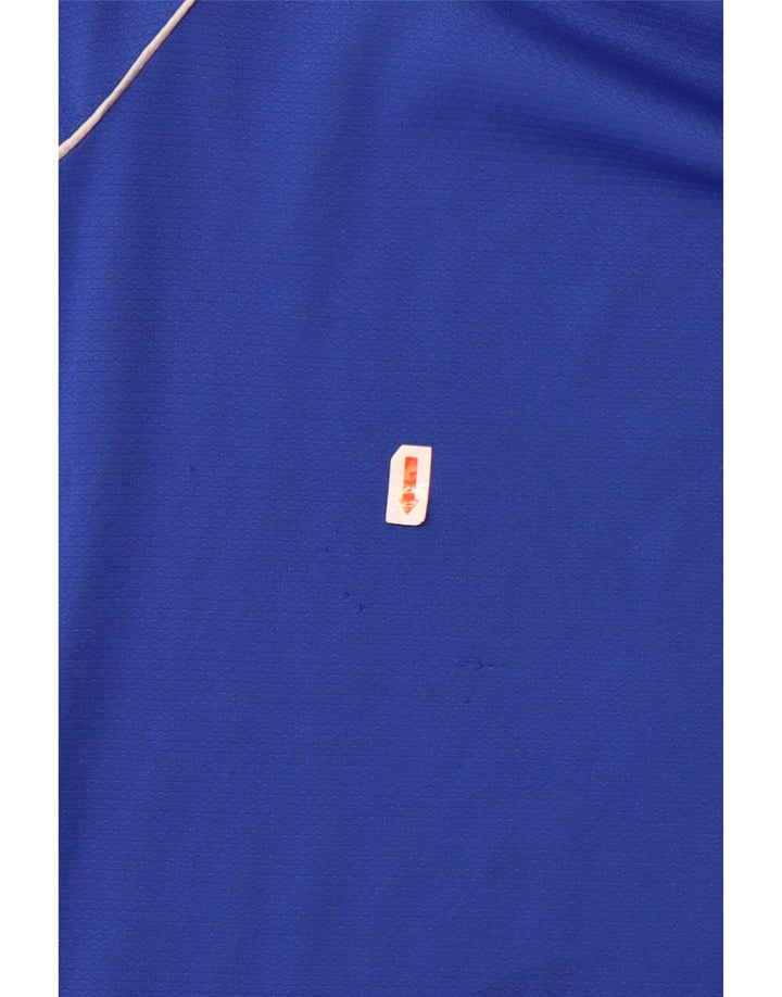 Adidas Mens Climalite Camiseta Top 3XL Azul Poliéster