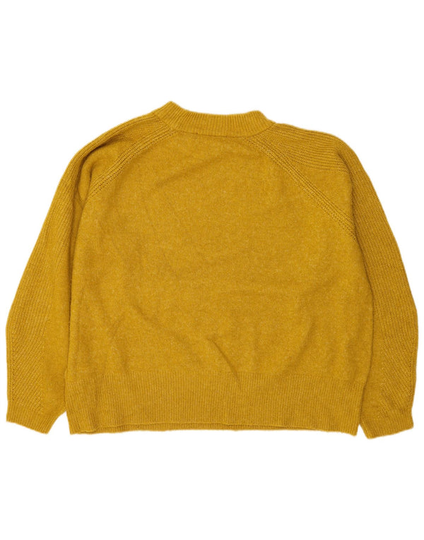 Marks & Spencer Jersey extragrande con cuello barco para mujer UK 40 XL Amarillo