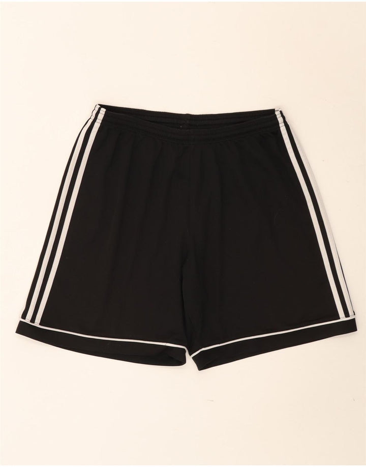 Adidas Mens Climalite Sport Shorts Grande Negro Poliéster