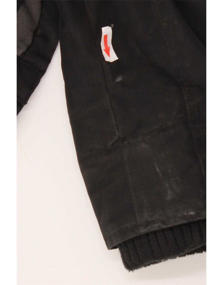 Chaqueta cortavientos Hollister para hombre UK 36 Small Poliéster negro