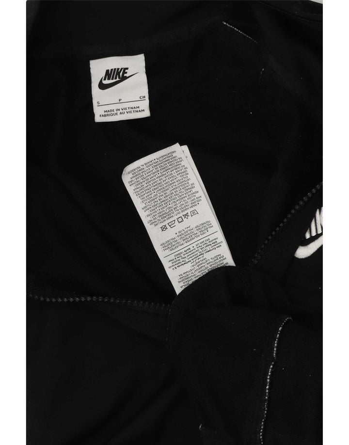 Nike Mens Chándal Top Chaqueta Pequeña Poliéster Negro