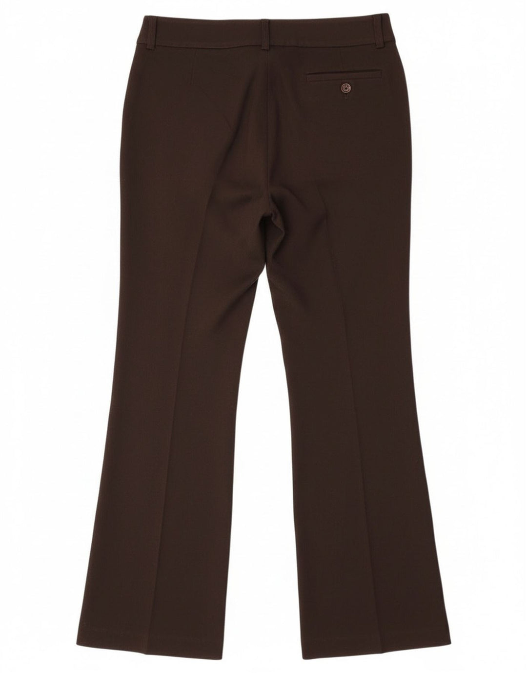 Max Mara Pantalones de traje de fin de semana para mujer UK 8 Small W27 L30 Marrón