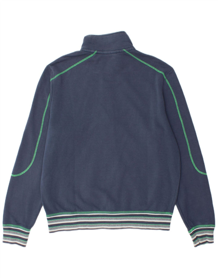 Puma Mens Chándal Top Chaqueta Grande Azul Marino