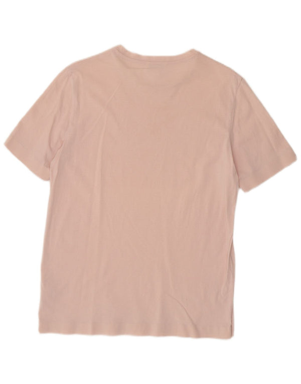 Cos Camiseta para hombre Top Small Pink Cotton