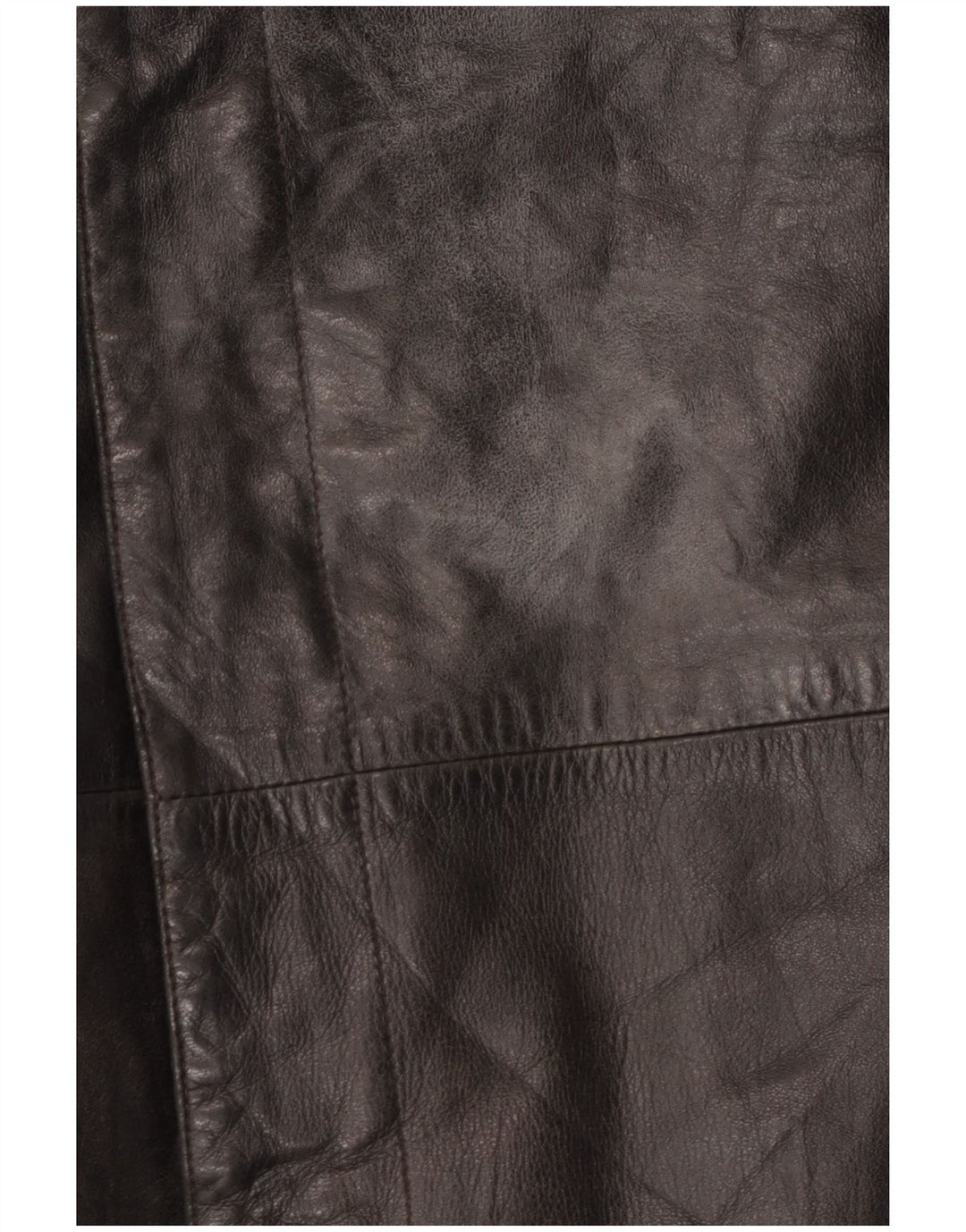 Dibi Abrigo de cuero para hombre IT 50 Cuero negro grande