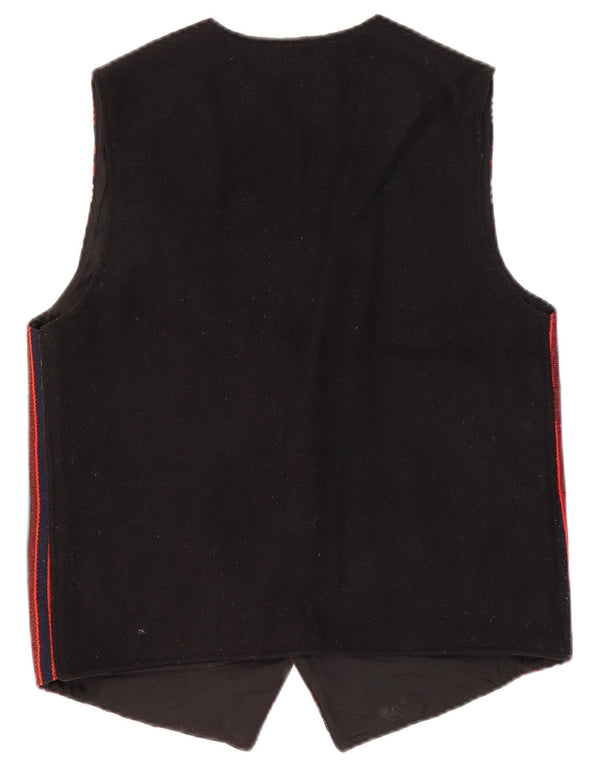 VINTAGE Chaleco para hombre Lana mediana multicolor Fair Isle