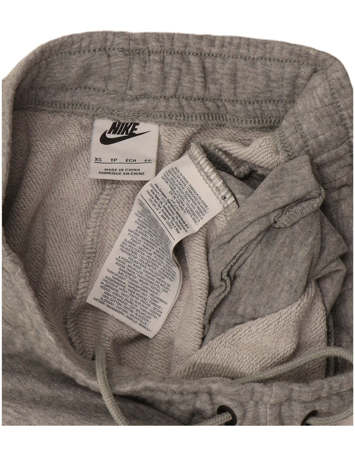 NIKE - Pantalones de chándal para mujer, talla 4 XS, algodón moteado gris