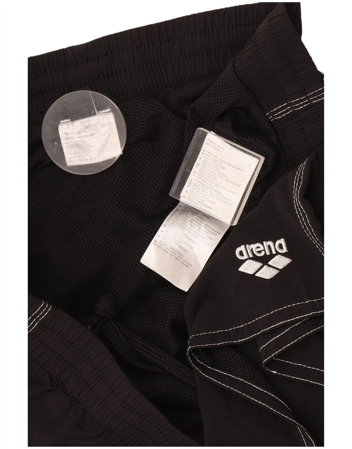 ARENA Pantalón corto deportivo para hombre 2XL Negro Poliéster