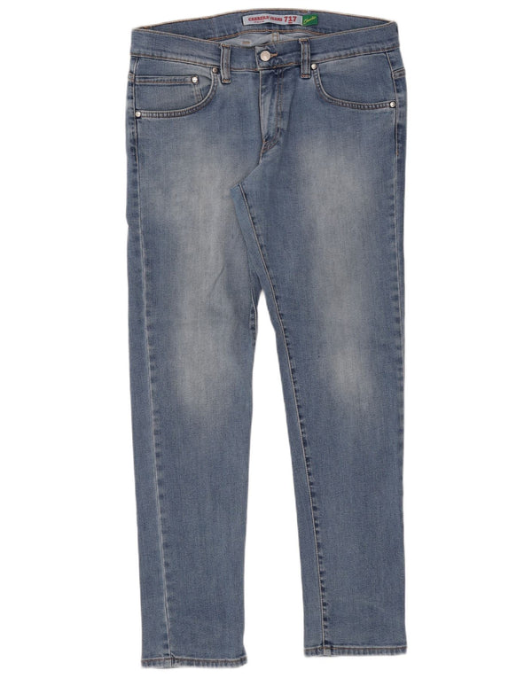 Carrera Mens 717 Slim Jeans IT 52 XL W36 L31 Algodón Azul