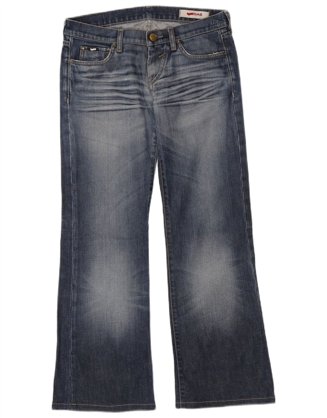 Jeans Bootcut Mujer Gas W28 L29 Algodón Azul